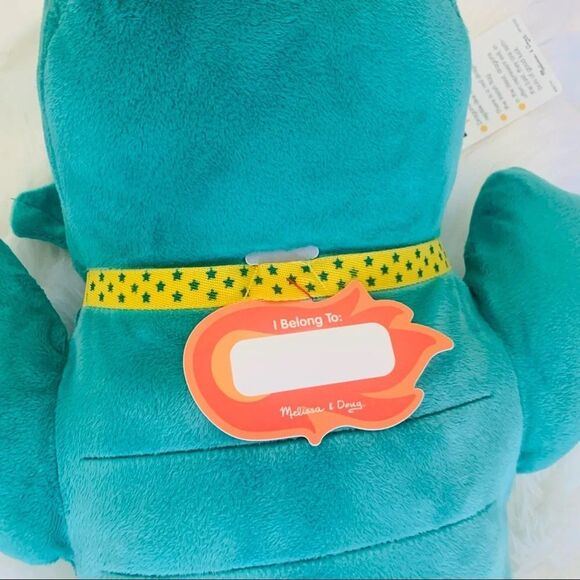 Melissa & Doug Jumbo Winged Dragon Stuffed Animal Plush 28” - Picture 4 of 8